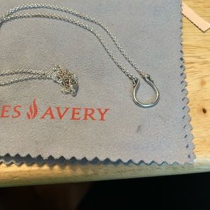 James Avery Changeable Charm Holder Necklace 30in